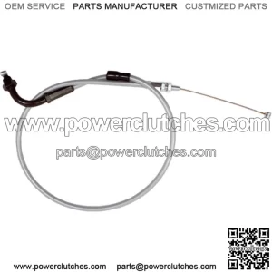 Black Vinyl Throttle Cable for Suzuki VS700 Intruder 1986-1987 (For: Suzuki)