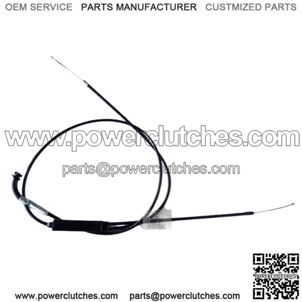FOR Suzuki TS125 TC125 '71-'77 TS185 '73-'75 RV125 '73-'75 Throttle Cable New - Image 2