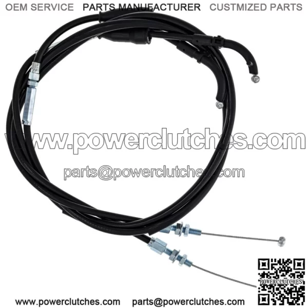 Throttle Cable Push Pull For Kawasaki KX250F Suzuki RMZ250 K5401-20119 (For: Suzuki)