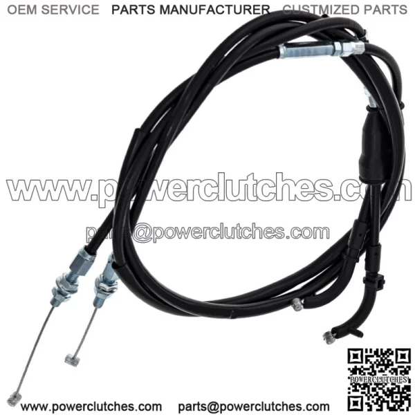 Throttle Cable Push Pull For Kawasaki KX250F Suzuki RMZ250 K5401-20119 (For: Suzuki) - Image 2