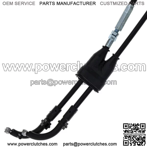 Throttle Cable Push Pull For Kawasaki KX250F Suzuki RMZ250 K5401-20119 (For: Suzuki) - Image 3