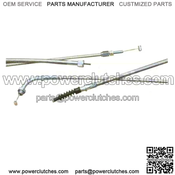 Armor Coat Stainless Steel Throttle Cable for 2006-2019 il (For: Suzuki)