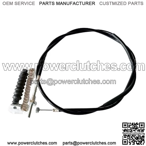 5pcs Throttle/Speedometer/Front Brake/Clutch/Throttle Cable Kit for Suzuki K125 - Image 3