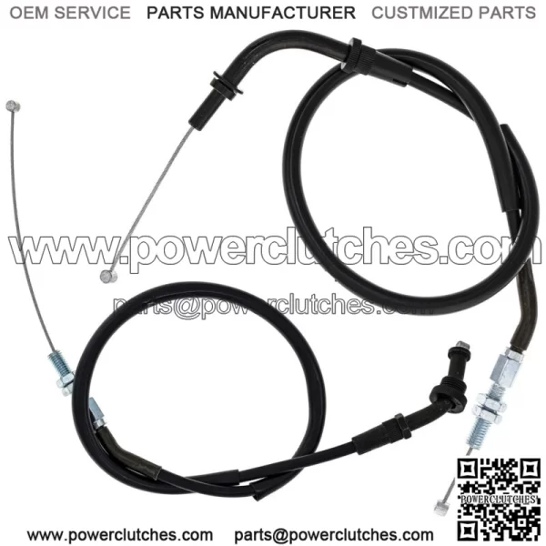 Throttle Cable Kit Push Pull Suzuki SV650 SV650S 58300-20F00 58300-20F10 (for: Suzuki)