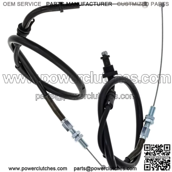 Throttle Cable Kit Push Pull Suzuki SV650 SV650S 58300-20F00 58300-20F10 (for: Suzuki) - Image 2