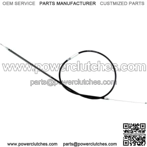 Black Vinyl Throttle Cable 10-0001 (For: Suzuki)
