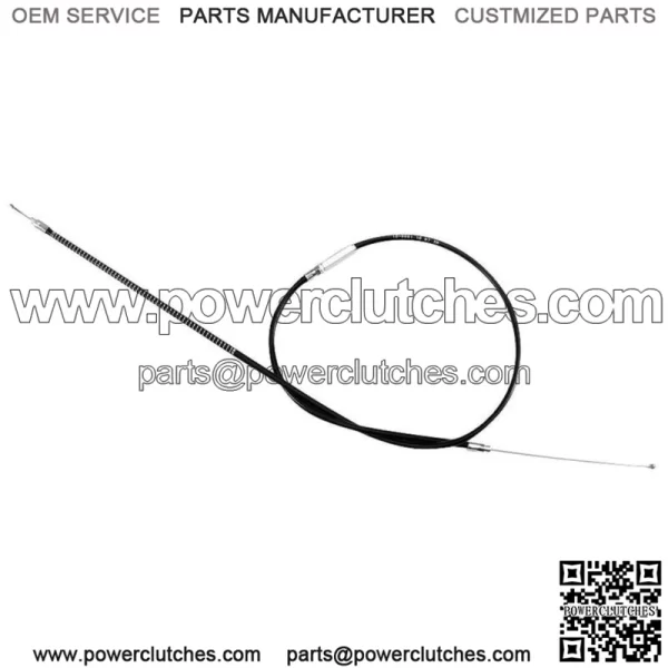 Black Vinyl Throttle Cable 10-0001 (For: Suzuki) - Image 2