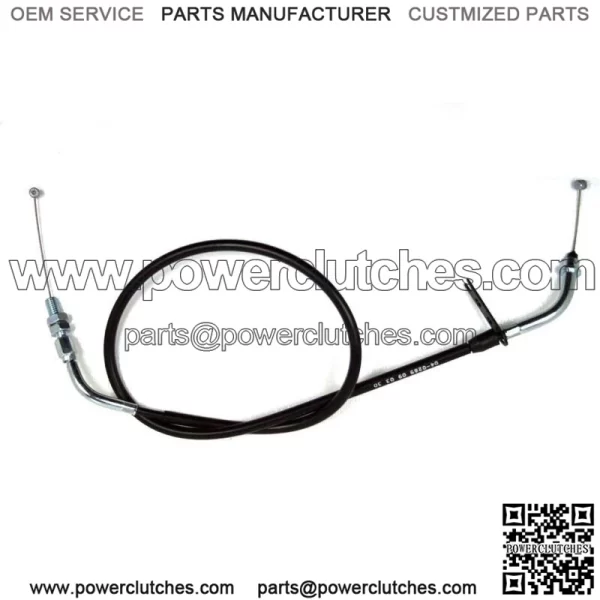 04-0289 - Black Vinyl Throttle Cable (for: Suzuki)