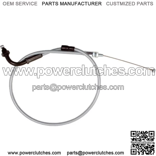 04-0288 - Black Vinyl Throttle Cable (For: Suzuki)