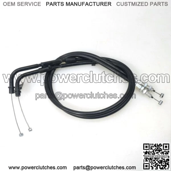 04 05 SUZUKI GSXR 600 THROTTLE CABLES S33 (for: Suzuki)