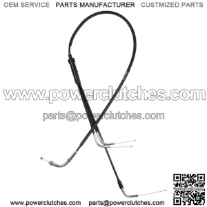 Throttle Cable Kit for Suzuki GT 500 (1976-1979)/ 58300-15102