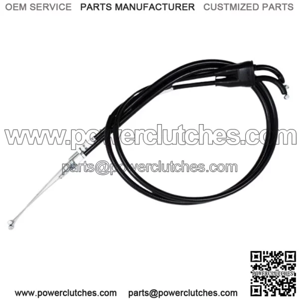 Throttle Cable Kit Push/Pull Black for Suzuki DL1000 V-Strom 02-09,12 (for: Suzuki)