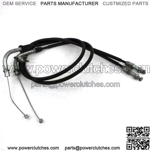 07-08 Suzuki GSXR1000 GSXR 1000 Oem Smooth Pull Throttle Cables (For: Suzuki) - Image 4