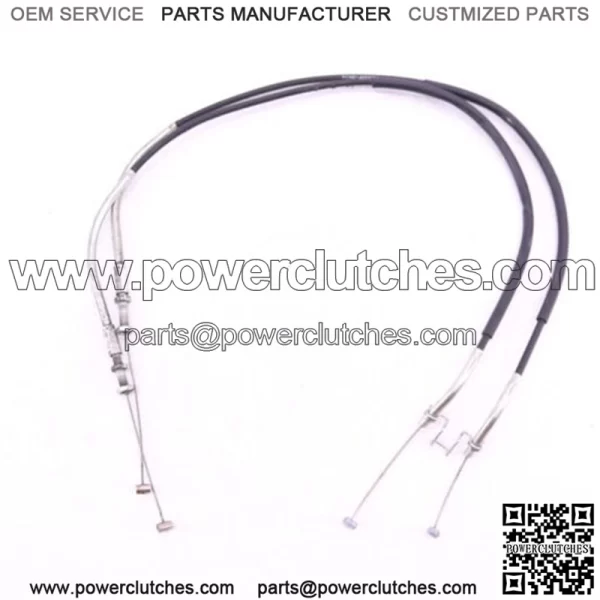 2013 11-23 SUZUKI GSXR 750 GSXR750 OEM THROTTLE CABLES S178 (For: Suzuki) - Image 5