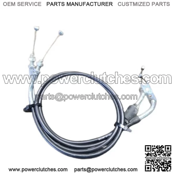 2009 09 08-09 Suzuki GSXR 600 GSX-R600 Throttle Cables, Pair, Set