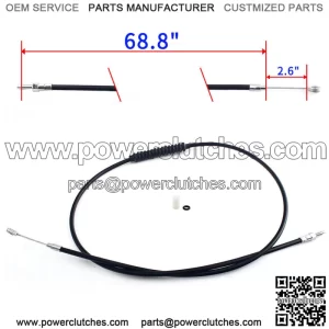 68.8" Clutch Cable Dyna Wide Glide FXDWG 99-05 Low Rider FXDL FXDS-Conv 99 00