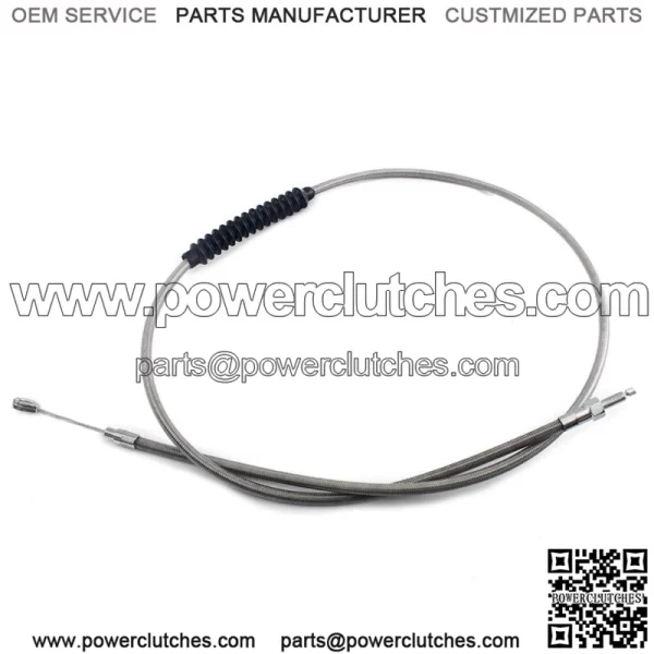 Braided Clutch Cable 38667-07 for Harley Touring Electra Road King Street Glide - Image 4