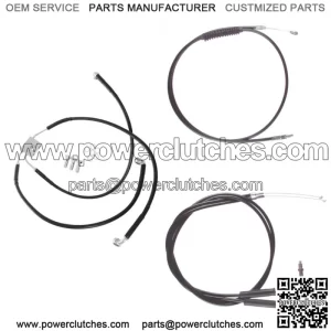 Black +6" Cable & Brake Line Bsc DD Kit 2012-2017 Harley-Davidson Dyna w/ABS (For: Harley-Davidson)
