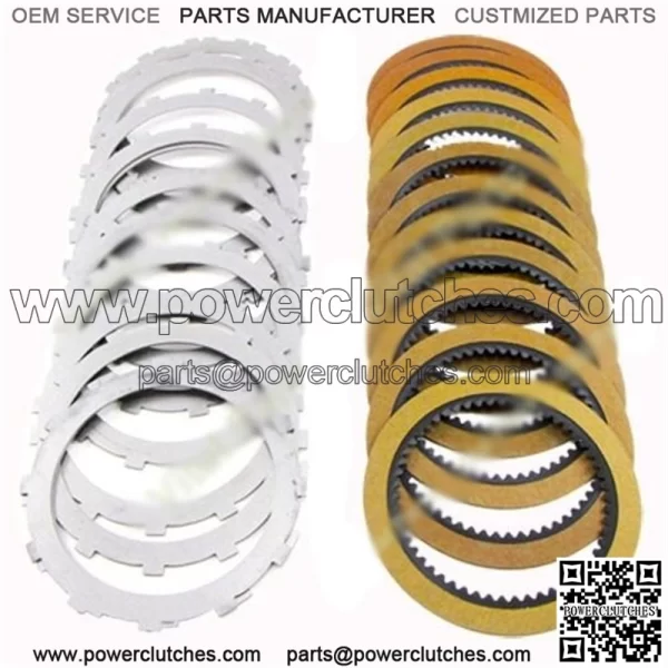 Transfer Case Clutch Couplings, GM Chevy NP 246 Fiber & Steel Disc Clutch Pack (For: More Than One Vehicle)