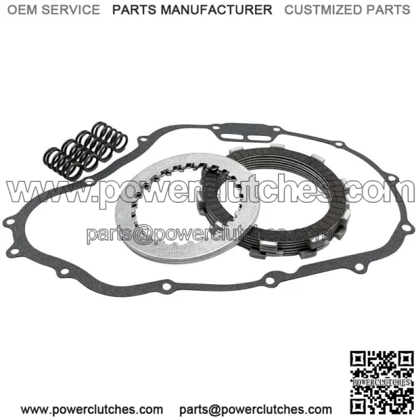 Clutch Friction Plate and Gasket Kit for Honda FourTrax 300 TRX300 2x4 1988-2000 (for: Honda) - Image 4