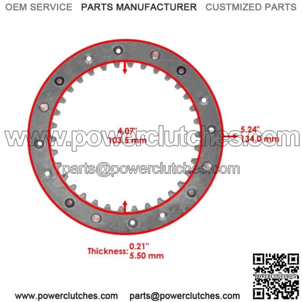 13089-0024 130890024 Clutch Disc SPG Comp for Kawasaki - Image 2