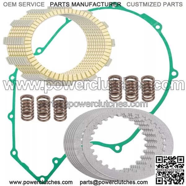 Clutch Friction Plates And Gasket Kit for Kawasaki Concours 1000 ZG1000A 86-06