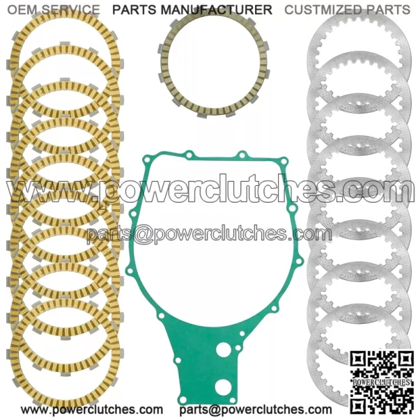 Clutch Plates & Gasket kit for Honda Goldwing GL1500 GL1500SE GL1500I 1988-1996