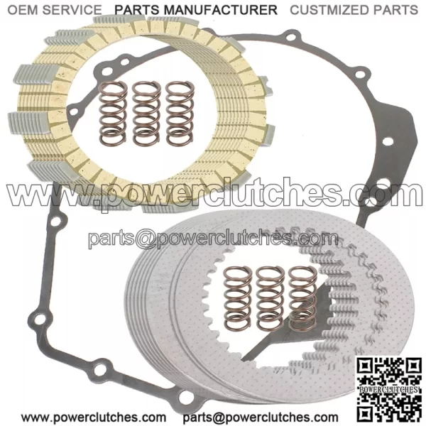 Clutch Friction Plates And Gasket Kit for Kawasaki Ninja ZX-10R ZX1000 2011-2020