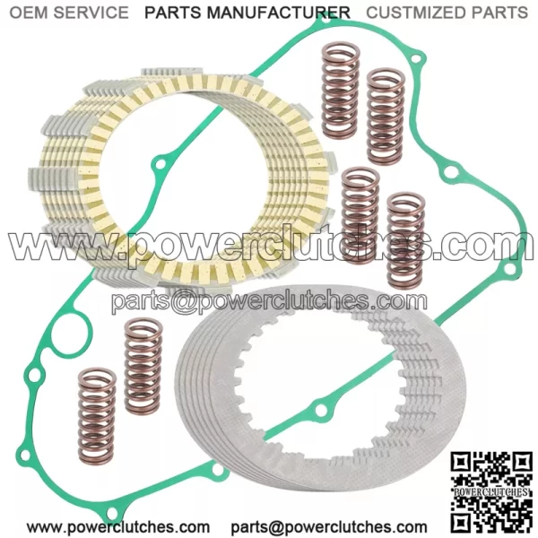 Clutch Friction Plates And Gasket Kit for Honda CRF450R 2002-2008