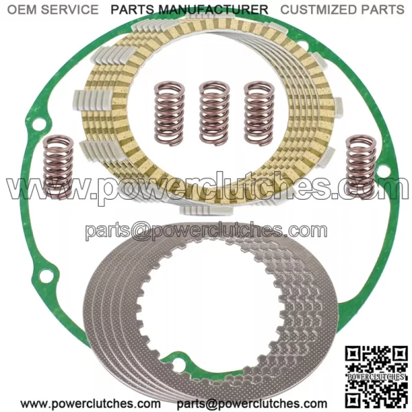 Clutch Friction Plates And Gasket Kit for Honda VT700C Shadow 700 1984-1987