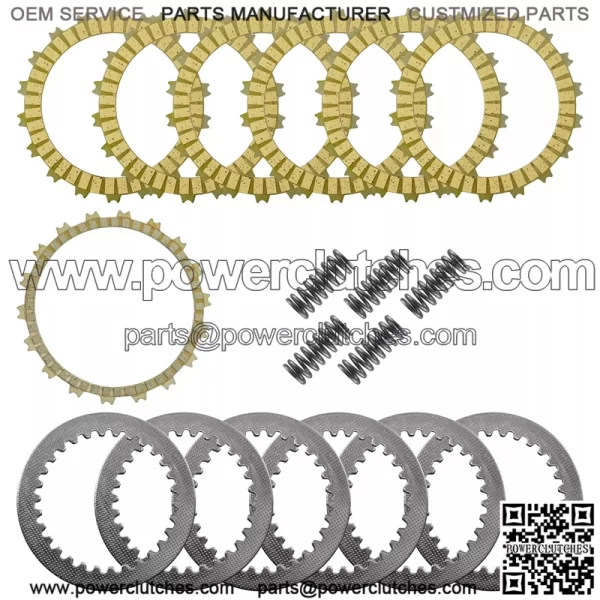 Clutch Friction Plates Kit for Honda CB500F CB500FA CB500X CB500XA ABS 2013-2018