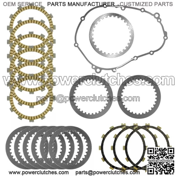 Clutch Friction Steel Plates and Gasket Kit for Yamaha Tracer 900 GT 2019 - 2020