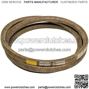 Fits Stens 265-932 OEM Replacement Belt Fits Wright Mfg. 71460003
