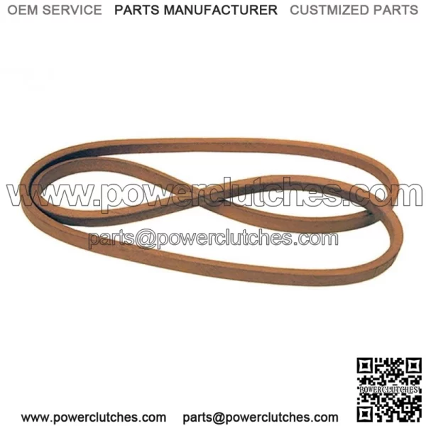 Fits John Deere M127523, manufactured using aramid replacement belt
