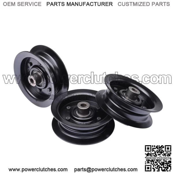 pcs Flat Tensioner Pulley Replacement for Timecutter SS5000 106-2175 132-9420 - Image 2