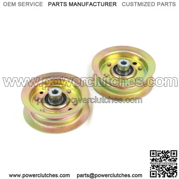(Pack of 2) Flat Tensioner Pulley for TimeCutter SS 4225 74721