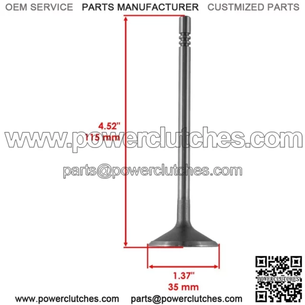 Exhaust and Intake Valve for Polaris Sportsman 800 EFI 2005-2014 (for: Polaris Sportsman 800) - Image 3