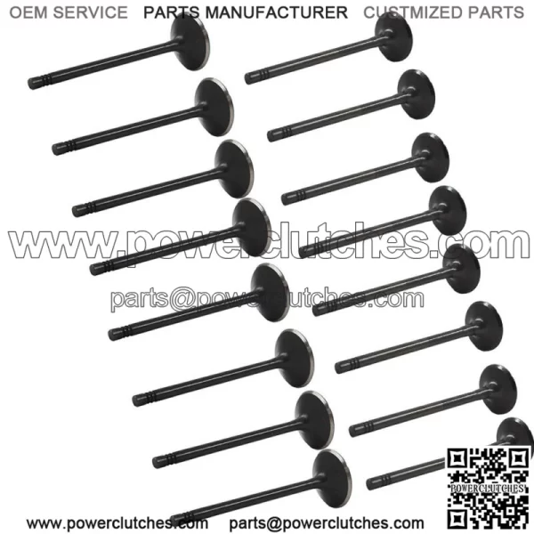 16* Fit For GM 2.0 - 2.2 - 2.4 ECOTEC DOHC Intake Exhaust Engine Valves