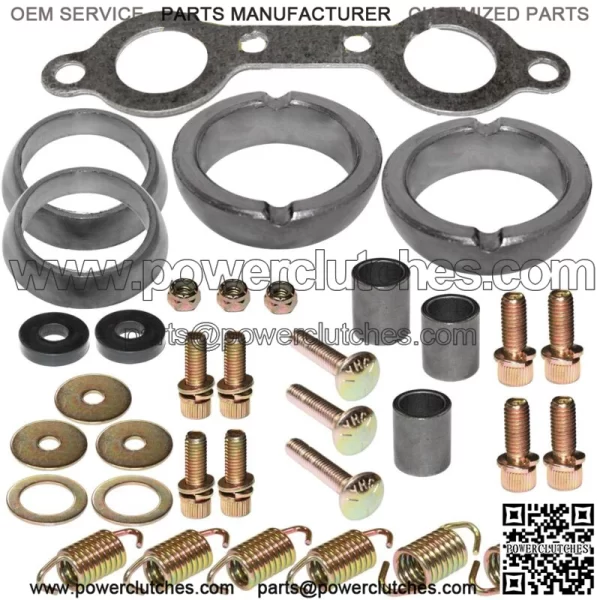 Exhaust Muffler Kit For Polaris Sportsman X2 800 EFI 2007 2008 2009
