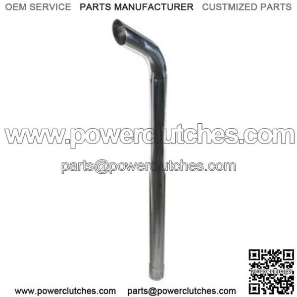 CHC 312 One New Replacement Chrome Exhaust Pipe 5088 5288 5488