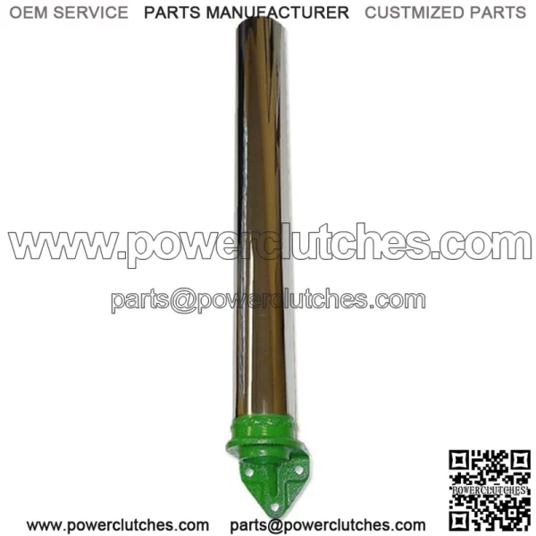 Straight Chrome Exhaust Pipe Fits John Deere Unstyled B Tractor