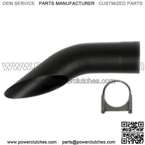 R1791 Bent Exhaust Pipe Extension - 1 3/4" Fits John Deere