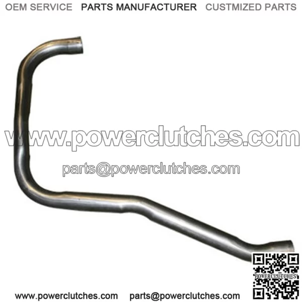 Horizontal exhaust pipe fits Ford/New Holland models