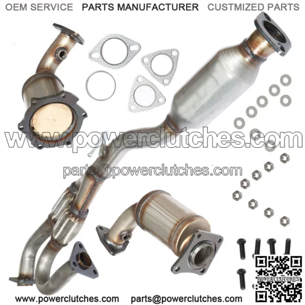 For 2003-2007 Nissan Murano SL/S/SE 3.5L V6 3pcs Catalytic Converter LH+RH+REAR