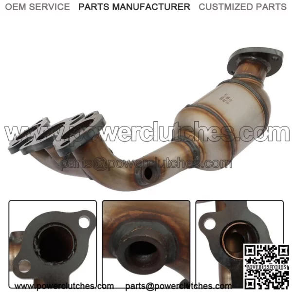 For 2004-2006 Toyota Sienna 3.3L FWD Front+Rear Manifold Catalytic Converter - Image 3