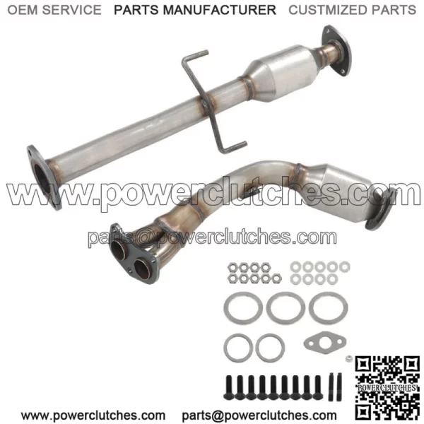 For 2000-2004 Toyota Tacoma 2.7L V4 Catalytic Converters Set Front and Rear