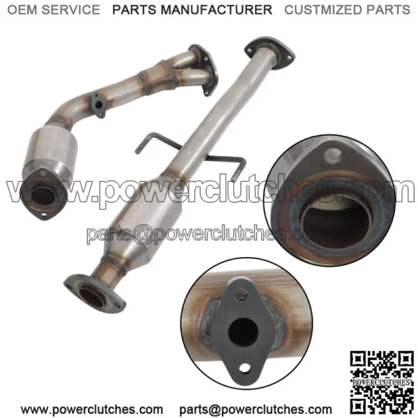 For 2000-2004 Toyota Tacoma 2.7L V4 Catalytic Converters Set Front and Rear - Image 2