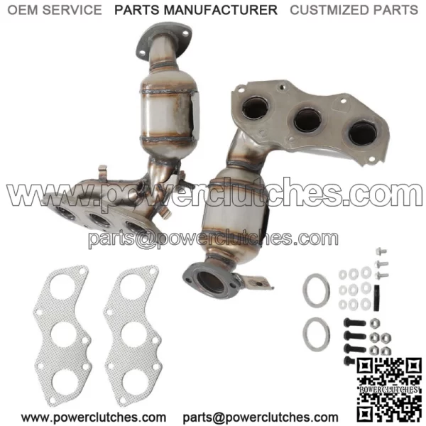 For 2011-2015 Toyota Sienna 3.5L Bank 1+2 Manifold Catalytic Converters