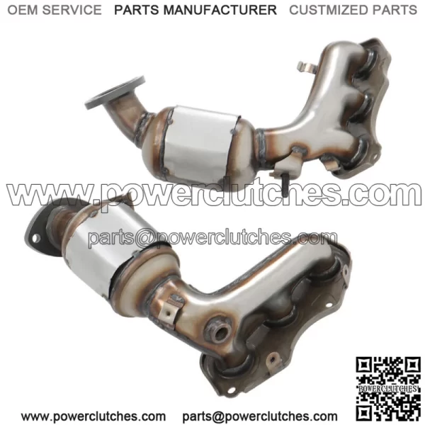 For 2011-2015 Toyota Sienna 3.5L Bank 1+2 Manifold Catalytic Converters - Image 2