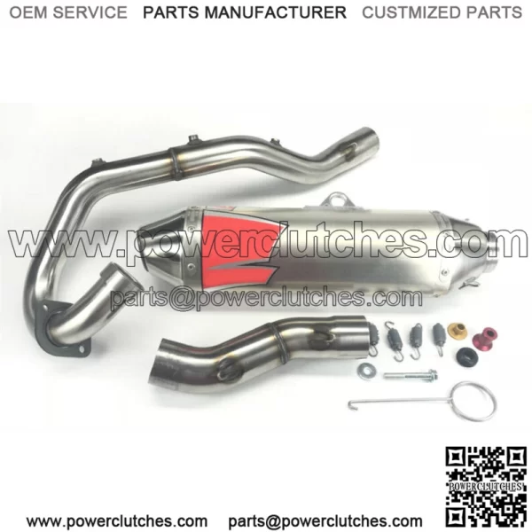 RS 2 RS2 Full System Exhat Pipe Aluminum Yamaha 700 2015+ For: More than one vehicle